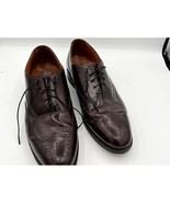 Bostonian Classics Burgundy Leather Oxford Wing Tip Men&#39;s size 10.5 dres... - $75.76 CAD