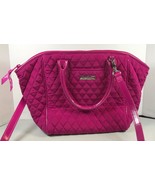 Vera Bradley Fuchsia Pink Cotton Quilted Handbag with Detachable Strap - £23.42 GBP