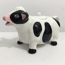 R. H. Macy Ceramic Cow Jam Pot (approx. 6" tall) - $11.83