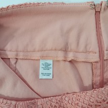 Cato Women's 10 Peach Size Zipper Pull-On Straight & Pencil Tassel Bottom Skirt image 4