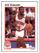 1991 Hoops McDonald&#39;s Joe
  Dumars   Detroit Pistons Basketball
  Card GMMGB - £0.66 GBP