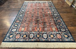 5.9 x 9 Karastan Serapi Rug #729 Wool Carpet Original 700 Series Red Vintage - £1,264.12 GBP