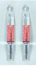 Lot of 2 Allary Polished Aluminum Crochet Hooks I9 (5.5mm X 6&quot;) - $165.70 MXN