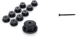 OZCO 56621 1-1/2-inch Hex Cap Nut, (10 per Pack), Black &amp; 56626, 25 per ... - £30.66 GBP