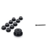 OZCO 56621 1-1/2-inch Hex Cap Nut, (10 per Pack), Black &amp; 56626, 25 per ... - £30.66 GBP