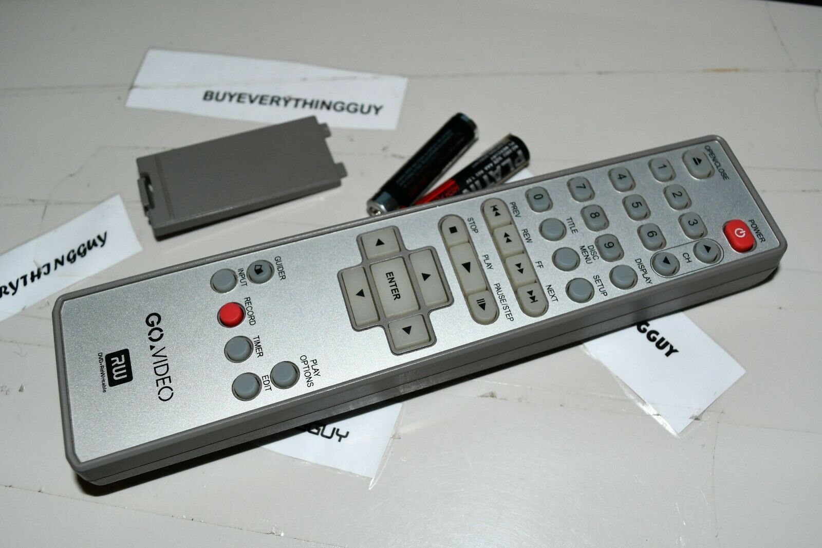 Go Video GVID001 OEM DVD Player Recorder Remote For R6740, R6750 with ba... - $14.87