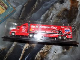 KENNY BERNSTEIN MAC TOOLS BUDWEISER KING DRAGSTER TRANSPORTER 1 of 3500 - $50.00