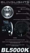 Non-Halo Fog Lights Driving Lamps fog Light Kit for 2017 2018 Toyota Kluger - $112.34