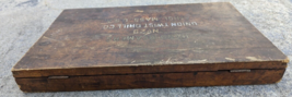 Vintage Union Twist Drill Co. Hand Reamers Collectible Wooden Empty Box Only image 10