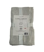 Laura Ashley Dinner Napkins Ivory Silver Metallic Accent Set Of 6 18x18 ... - $19.42