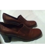 Size 9M Bass shoes brown leather womens ladies - £18.32 GBP