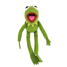 17&quot; Vintage Direct Connect Sesame Street Kermit The Frog Stuffed Animal Plush - £51.24 GBP
