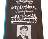 Vintage Playbill Paramount Theatre Seattle 1988 The Music Man John Davidson - $14.80
