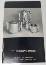 St. Louis Silversmiths St. Louis Art Museum 1980 Program - £13.59 GBP