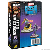 Marvel Crisis Protocol Miniatures Game Doctor Strange &amp; Clea - $31.69