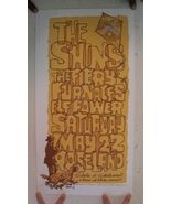The Shins Fiery Furnaces Elf Power Poster Serigrafico 22 Maggio Portland - $53.99