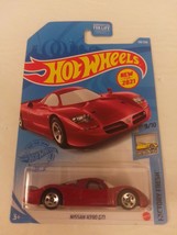 Hot Wheels 2021 #138 Red Nissan R390 GTI 5 Spoke Factory Fresh Series 09... - $14.99