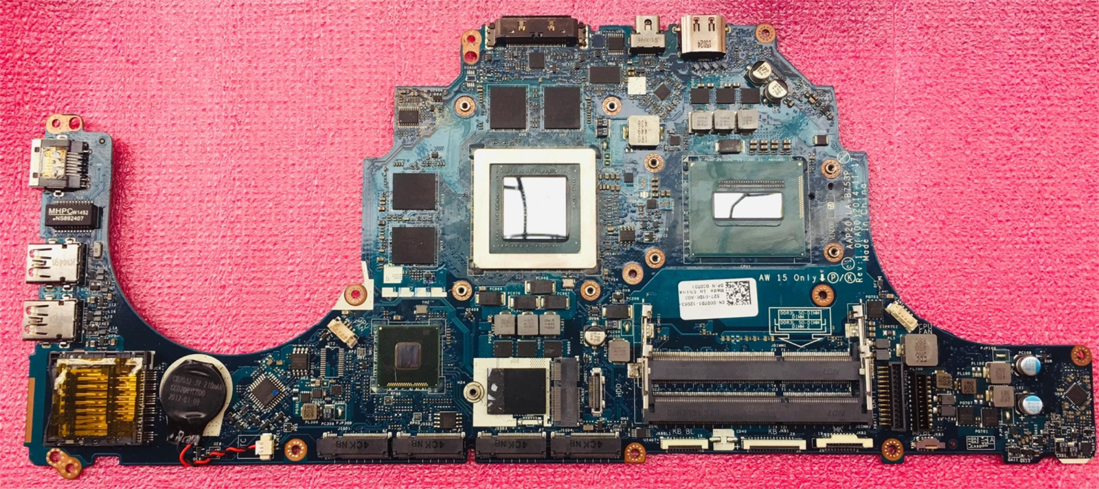 Dell Alienware 17 R2 Motherboard w/ i7-4710HQ 2.5Ghz 4GB CN-C0TD1 LA ...