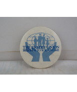 Vintage Bank Pin - Credit Union Belongs to You and Me - Celluloid Pin  - €13,02 EUR