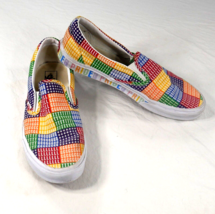 VANS Classic Slip On PRIDE LGBTQ+ Multicolor Rainbow Low Top Shoes Mens ... - £44.26 GBP
