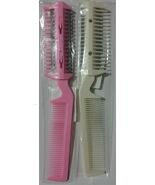 1 Professional Hair Thinning Shaper Razor Comb With Blades &amp; Comb Color ... - $126.51 MXN