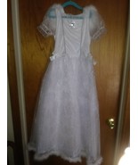 Merry Kids Corp Halloween Costume White Frozen Elsa Dress Size 10 - 12   - $224.64 MXN