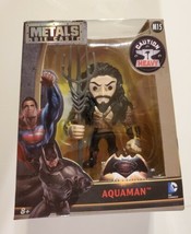 DC Comics Metals Die Cast Batman V Superman Aquaman M15 Heavy Metal - NEW SEALED - £10.86 GBP