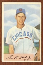 Vintage Baseball Card 1954 Bowman #173 Dee Fondy 1st Base Chicago Cubs - £9.07 GBP