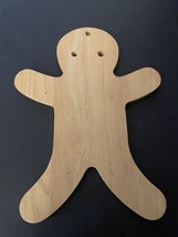 Dansk International ~ Gingerbread Cookie Shape ~ Wood Cutting / Serving ... - $14.84