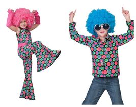 Girls 70's Polka Dot Jumpsuit - $33.43