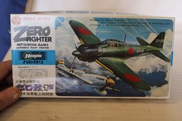 1/72 Scale Hasegawa, Mitsubishi A6M5 Zero Fighter Model Airplane Kit, #A6 - $30.00