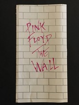 PINK FLOYD The Wall ORIG. 1979 CBS PROMO fold-out glossy color AD Advert... - £59.42 GBP