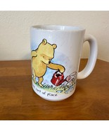 Vintage Disney Store Coffee Mug Winnie The Pooh Tigger Piglet Garden Mul... - £17.56 GBP