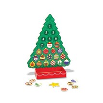 Melissa &amp; Doug - 13571 - Countdown to Christmas Wooden Advent Calendar  - £33.65 GBP