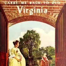 Carry Me Back To Old Virginia PB History Book 1960s Tourist Publication ... - $741.45 MXN