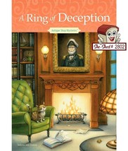 A Ring of Deception - Antique Shop Mysteries (hardcover book) - £6.19 GBP