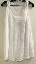 LAmade Maternity White Sleep cotton top Sz small - £18.93 GBP
