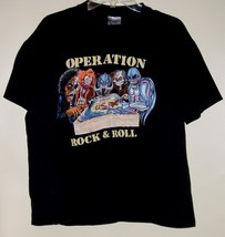 Judas Priest Operation Rock &amp; Roll Concert Shirt Vintage 1991 Alice Cooper X-LG - £559.54 GBP