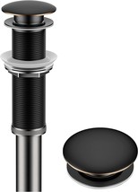 Kraus Pu-L10Orb Bathroom Pop-Up Drain Assembly For Vessel, Oil Rubbed Bronze - £40.88 GBP