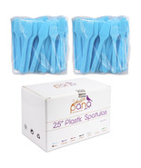 2.5&quot; Plastic Makeup Cosmetic Facial Mask Spatula Scoop - Blue, 200 Pcs/ Box - £11.72 GBP