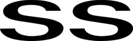 Chevy SS Logo Vinyl Decal Stickers; Cars, Racing, Camaro, Cobalt, Silverado - $3.95+