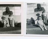 Mother &amp; 2 Boys at King Kong Statue Photos - $17.82