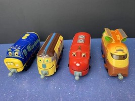 Lot Of 4 Chuggington 2013 Diecast Trains Wilson Brewster Frostini Action Chugger - £10.09 GBP