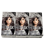 3 Pack Schwarzkopf Got2b Metallics M83 Urban Mauve Permanent Hair Color - $712.19 MXN
