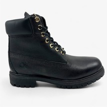 Timberland 6 Inch Premium Black Mens Boot Football Waterproof Combat - $199.95