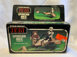 1983 Star Wars Return of the Jedi Speeder Bike Vehicle in Box Kenner No.... - £120.15 GBP