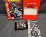 Kawasaki Superbike Challenge Cardboard Box- Sega Genesis Video Game - $113.85