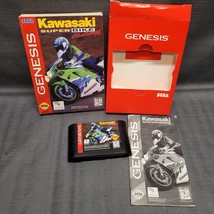 Kawasaki Superbike Challenge Cardboard Box- Sega Genesis Video Game - $113.85