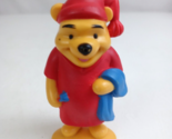 Vintage Disney Winnie The Pooh Getting Ready For Bedtime 3&quot; Collectible ... - $5.81