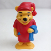 Vintage Disney Winnie The Pooh Getting Ready For Bedtime 3&quot; Collectible Figure - £4.59 GBP